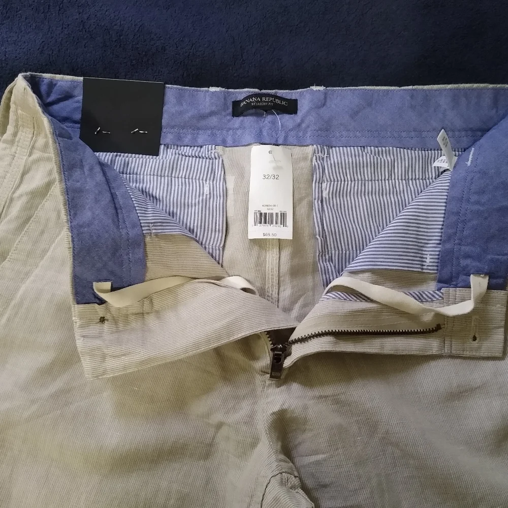 Banana Republic pants and 3 Golf Shirts